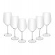 Jogo 6 Tacas 480ml Para Vinho Crex Cristal Ecológico